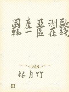 国产亚洲欧美日韩一区在线