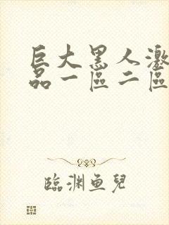 巨大黑人激情精品一区二区