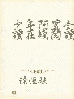 少年阿宾全文阅读在线阅读全文