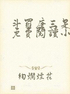 斗罗唐三是我哥免费阅读小说