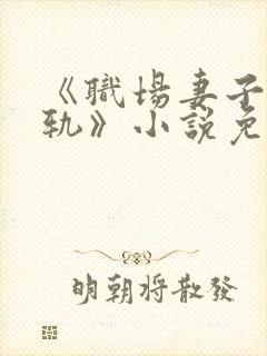 《职场妻子的出轨》小说免费阅读封面