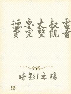 德鲁大叔电影免费完整观看普通话