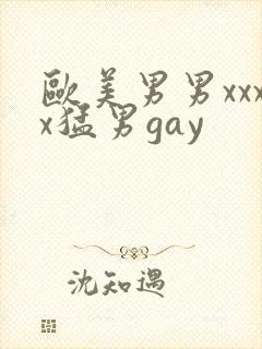 欧美男男xxxx猛男gay封面