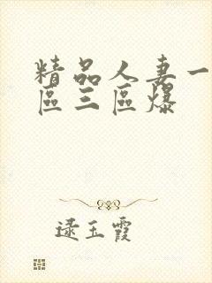 精品人妻一区二区三区爆