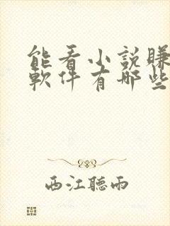 能看小说赚钱的软件有哪些