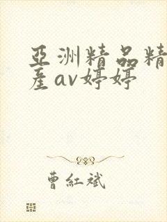 亚洲精品精品国产av婷婷