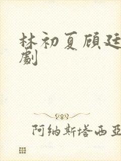 林初夏顾廷泽短剧封面