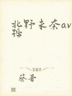 北野未奈av番号