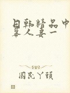 日韩精品中文字幕人妻一