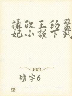 摄政王的医品王妃小说下载