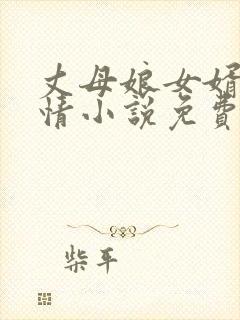 丈母娘女婿的恋情小说免费阅读