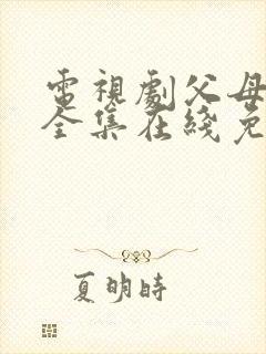 电视剧父母爱情全集在线免费观看