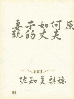 妻子如何原谅出轨的丈夫封面