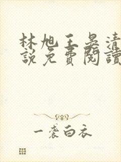 林旭王晏清的小说免费阅读