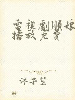 电视剧顺娘全集播放免费