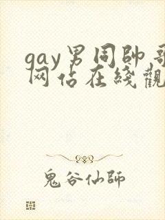 gay男同帅哥网站在线观看