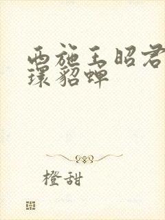 西施王昭君杨玉环貂蝉