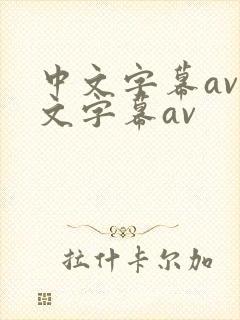 中文字幕av中文字幕av封面