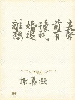 离婚后前夫总是想追我有声小说完整