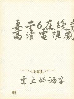 妻子6在线观看高清电视剧