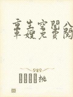 重生空间八零小军嫂免费阅读