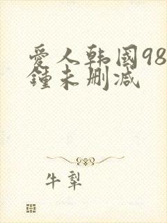 爱人韩国98分钟未删减