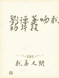 刘德华吻戏最热的片段