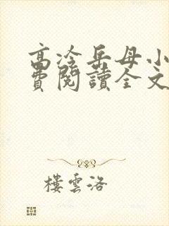 高冷岳母小说免费阅读全文封面