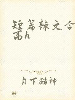 短篇辣文合集 高h