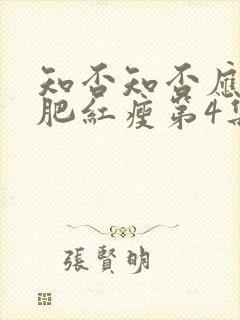 知否知否应是绿肥红瘦第4集