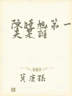 陈晓旭第一任丈夫是谁