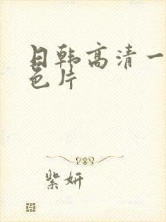 日韩高清一级黄色片封面