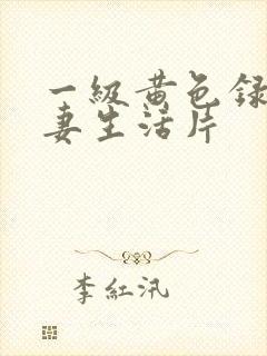 一级黄色录像夫妻生活片