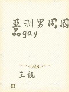 亚洲男同国产精品gay封面