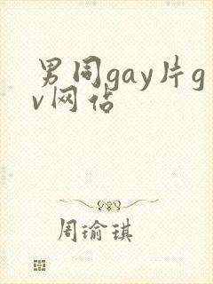 男同gay片gv网站