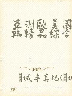 亚洲欧美国产日韩精品综合在线|精品