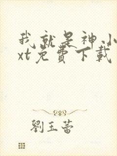 我就是神小说txt免费下载封面