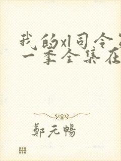 我的xl司令第一季全集在线观看完整版免费