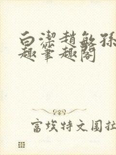 白洁赵敏孙倩笔趣笔趣阁封面