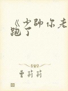 《少帅你老婆又跑了