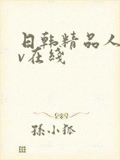 日韩精品人妻av在线