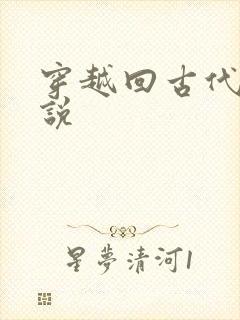 穿越回古代的小说