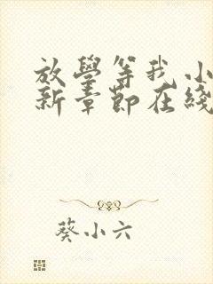 放学等我小说最新章节在线