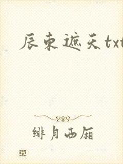 辰东遮天txt