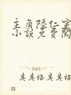 主角陆仁穿越的小说免费阅读