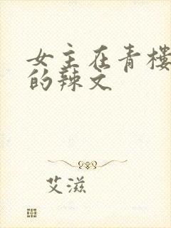 女主在青楼调教的辣文封面