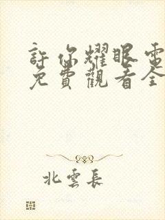 许你耀眼电视剧免费观看全集高清