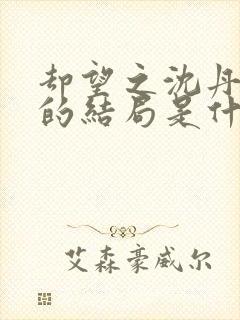 却望之沈丹最后的结局是什么