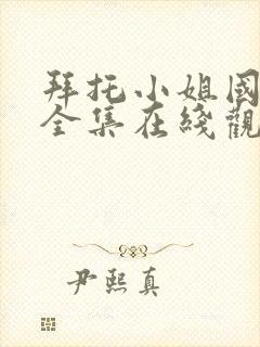 拜托小姐国语版全集在线观看高清