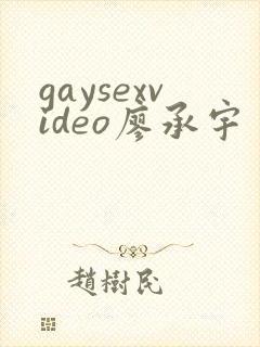 gaysexvideo廖承宇封面